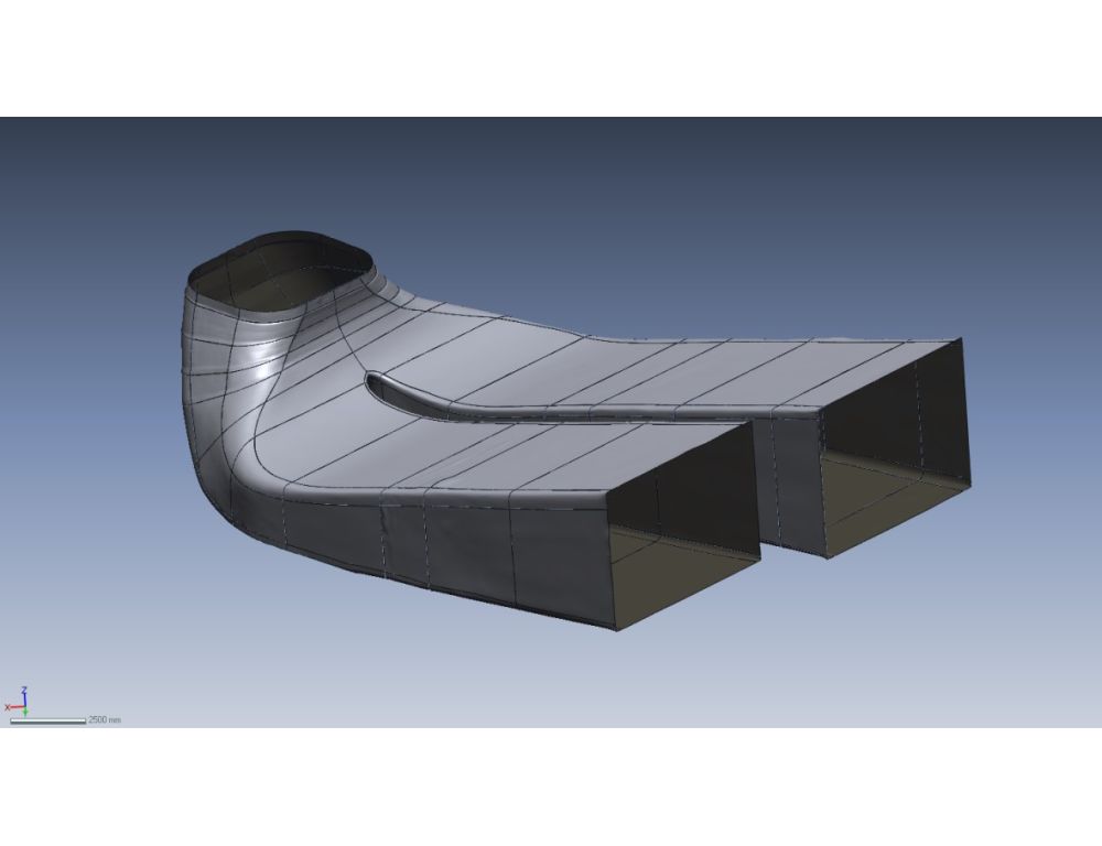 3D – Modellierung Wasserkraftwerkes, Genauigkeit 2 mm