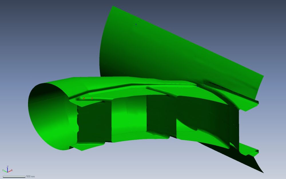 3D – Modellierung Wasserkraftwerk, Genauigkeit 2 mm